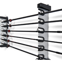 Abu Garcia Aluminium Horizontal 6 Rod Rack