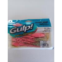 Berkley Gulp Squid Vicious 6" 15cm Pink Belly Shrimp