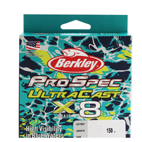 Berkley ProSpec X8 UltraCast Braid Aqua Camo 150m 20lb