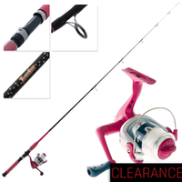 Ugly Stik TackleRatz Spinning Kids Combo Pink 5ft 1pc