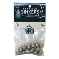 STARFISH EGG SINKER PACKET 1/4OZ (15 PER PACK)