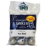 STARFISH BALL SINKER VALUE PACK 4OZ (10 PER PACK)