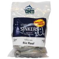 STARFISH REEF SINKER VALUE PACK 8OZ (5 PER PACK)