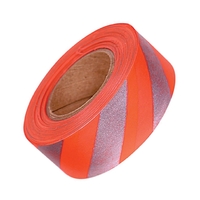 Allen Flagging Tape Reflective Orange .787" X 150'