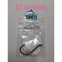 BKK Strayline Pack 5/0 hook, bead, 1m 40lb Fluorocarbon Trace 29539