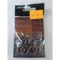 BKK Split Ring 10# 9pk 300lb/136kg