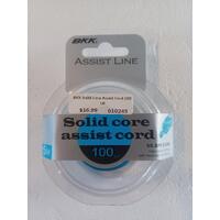 BKK Solid Core Assist Cord 100lb 5M