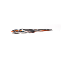 Bonze Lure Skirt COLOUR 15 BLACK/RED STRIPES 340mm neck up to 35mm