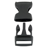 Black 19mm Side Release Buckle BU10