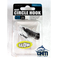 BKK Circle Glow 25pk 2/0 Hooks