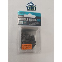 BKK Heavy Circle Hook 25 Pack Super Slide 5/0