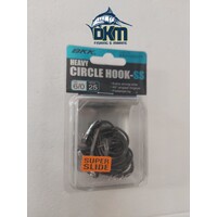 BKK Heavy Circle Hook 25 Pack Super Slide 6/0