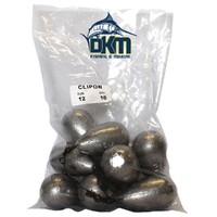 CLIPON SINKER BULK PACK 12OZ (10 PER PACK)