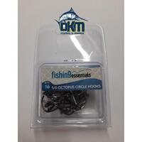 Octopus Circle Hooks 5/0 16 pack