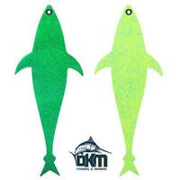 Fathom Offshore Flap Jack Tuna 10" Green/Blue