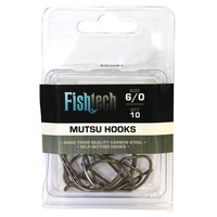 Fishtech Mutsu Hooks 6/0 (10 per pack)
