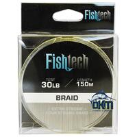 Fishtech Braid 30lb 150m