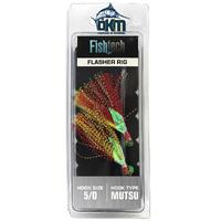 Fishtech Mutsu Hook Premium Flasher Rig 5/0