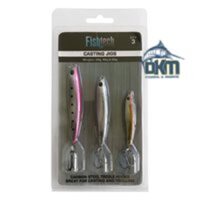 Fishtech Casting Jigs 20g 40g 60g 3 Pack