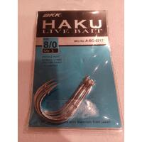 BKK Haku Live Bait 8/0 PK4