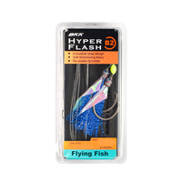 BKK HYPER FLASH B2 FLYING FISH (SS Circle+Blue/Silver) 8/0