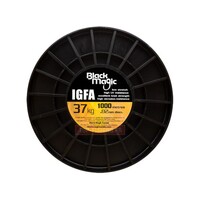 Black Magic 37kg IGFA Mono 1000m spool clear