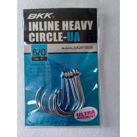 BKK Inline Heavy Circle UA 6/0 PK6