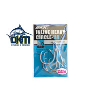 BKK Inline Heavy Circle UA 8/0 Hooks PK5