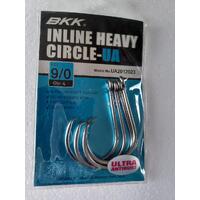 BKK Inline Heavy Circle UA 9/0 PK4