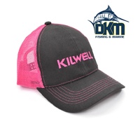 Kilwell Cap Charcoal/Pink Ladies Trucker