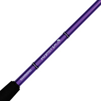 SHIMANO KIDSTIX PURPLE 6' 1PCE SPIN 8/12KG ROD