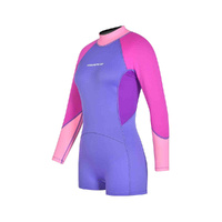 Mirage WS54 Womens Longsleeve Springsuit 2mm - Violet - 6