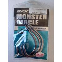 BKK Monster Circle 12/0 pack of 3 hooks