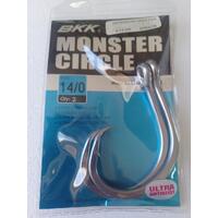 BKK Monster Circle 14/0 pack of 2 hooks