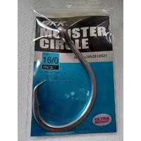 BKK Monster Circle 16/0 pack of 1 hook