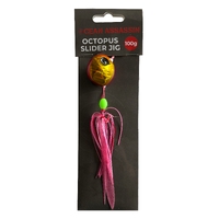 Ocean Assassin Octopus Slider Jig - Pink/Gold - 100g