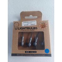 Lightbulb Jig Heads OA UV Jighead Blue 1/4oz 3/0