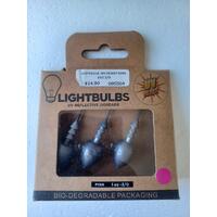 Lightbulb Jig-Heads OA UV Jighead Long Shank Pink 1oz 3/0