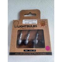 Ocean Angler Lightbulbs Jig Heads Pink 1/2oz 3/0 4pk