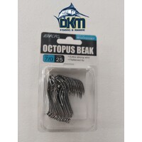 BKK Black Nickel Octopus Beak 7/0 25 Pack