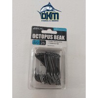 BKK Black Nickel Octopus Beak 8/0 25 Pack