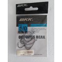 BKK Black Nickel Octopus Beak 1/0 PK8