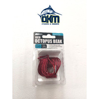 BKK Red Octopus Beak 5/0 PK25 Hooks