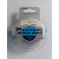 BKK Fluoro Core Assist Cord 100lb 5m