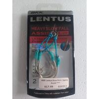 BKK Lentus Heavy Slow Pitch L line size 3/0 PK2 Hooks