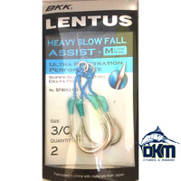 BKK Lentus Heavy Slow Pitch 3/0 PK2 Hooks