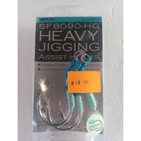 BKK SF8090 Heavy Jigging Assist Hook 9/0 3pk 86kg