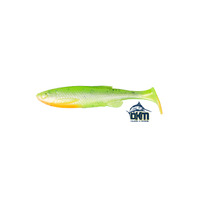 SAVAGE T-TAIL FAT 13CM FLURO GREEN SILVER