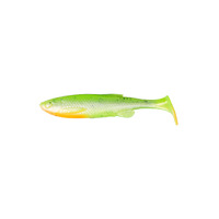 SAVAGE T-TAIL FAT 13CM FLURO YELLOW