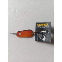 Kilwell NZ Zed Spinner Trout Lure 12g Brownie Treble Hook